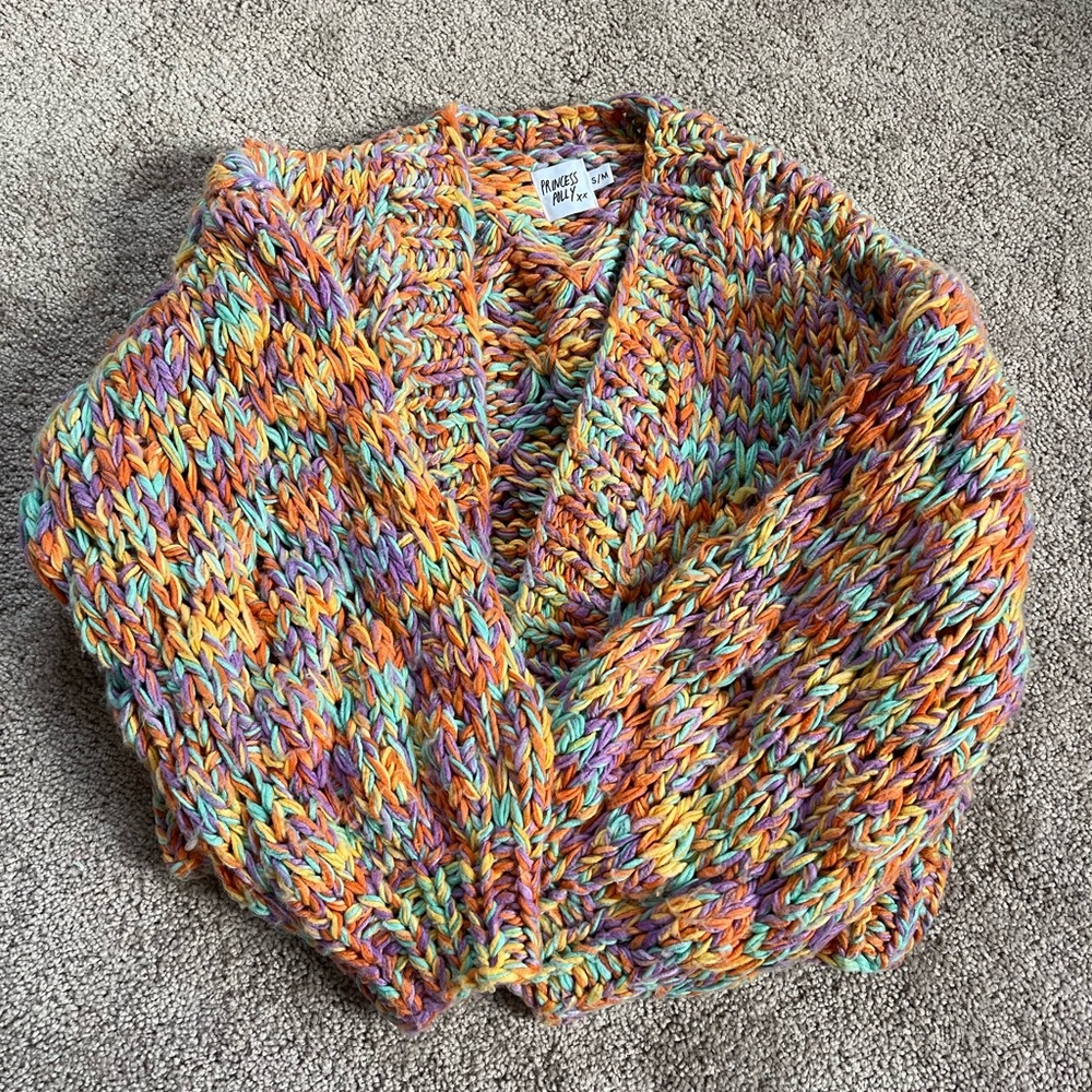 Princess Polly Vibrant Knit Cardigan - Picture 2 of 7
